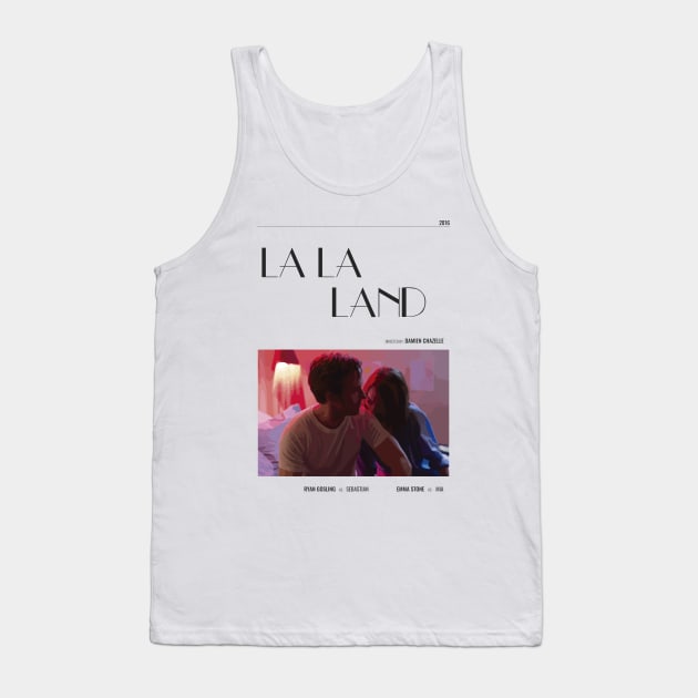 La La Land - Movie Poster - Damien Chazelle Tank Top by studiofrivolo